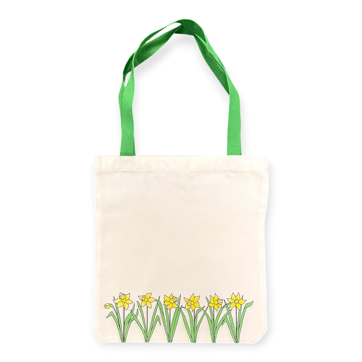 Welsh Daffodil Tote Bag - Traditional Welsh Design Shopping Bag and Gift