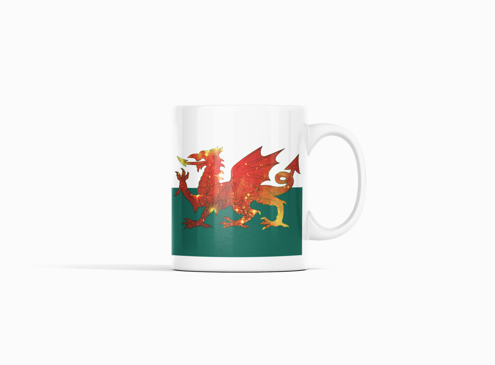 Welsh Dragon Cosmos Mug