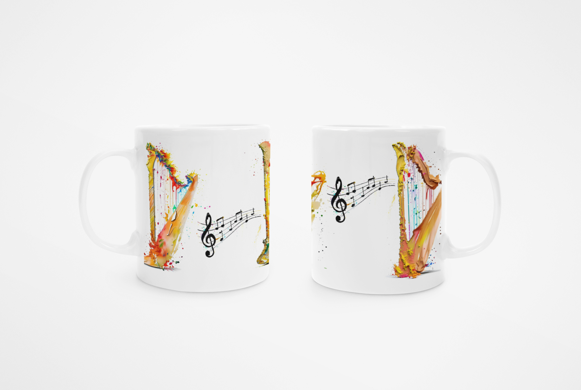 Diwylliant Cymreig - Welsh Harp Mug