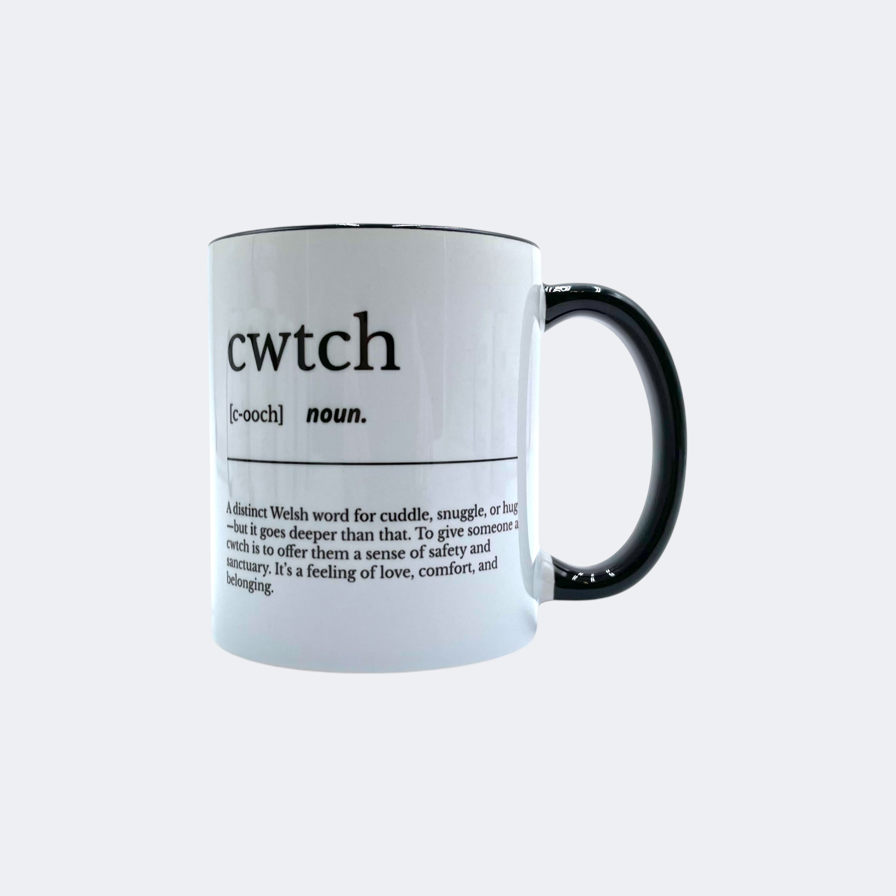 Cwtch - Noun Descriptive Mug