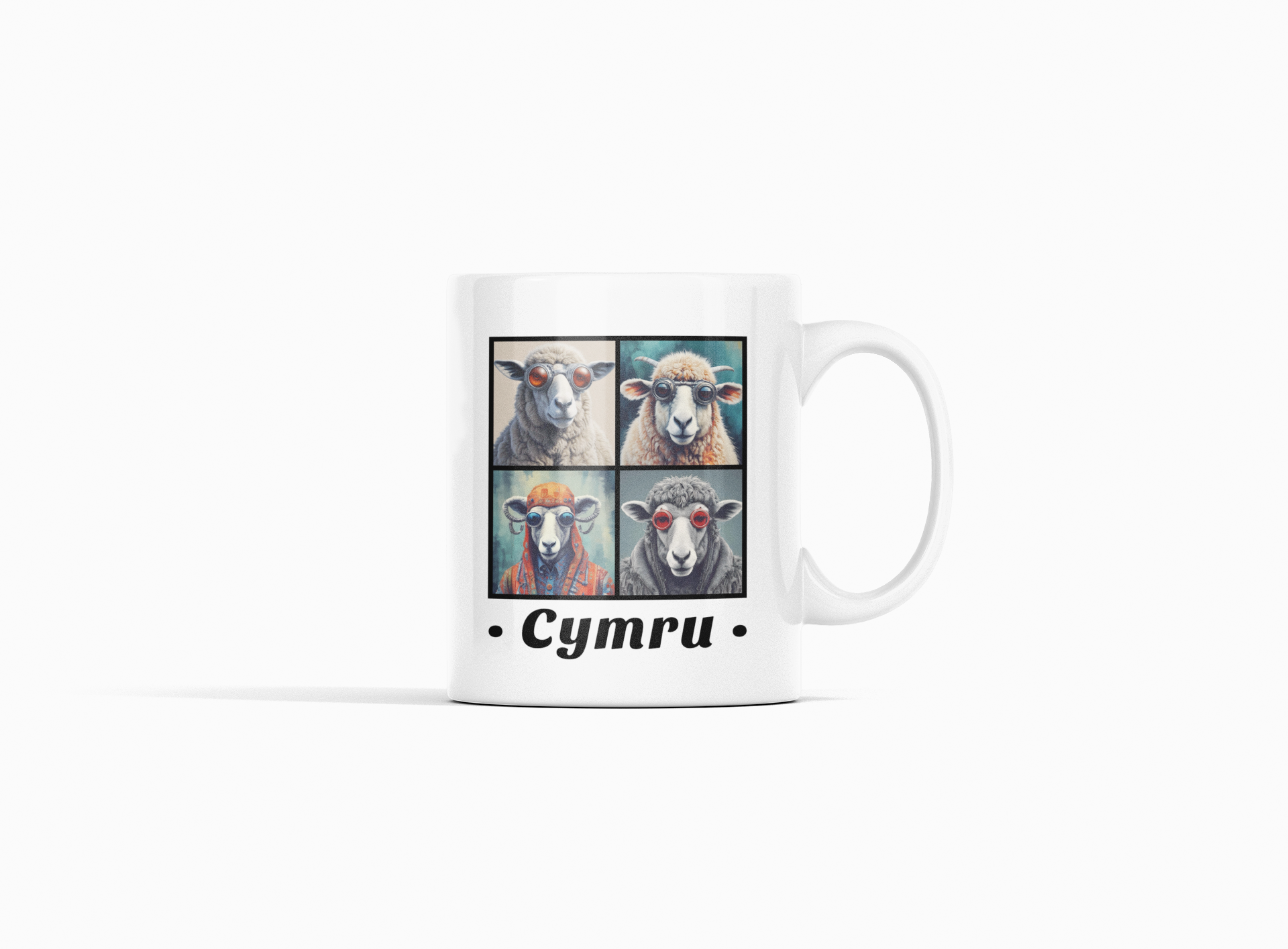 Cymru Sheep Boy Band Mug