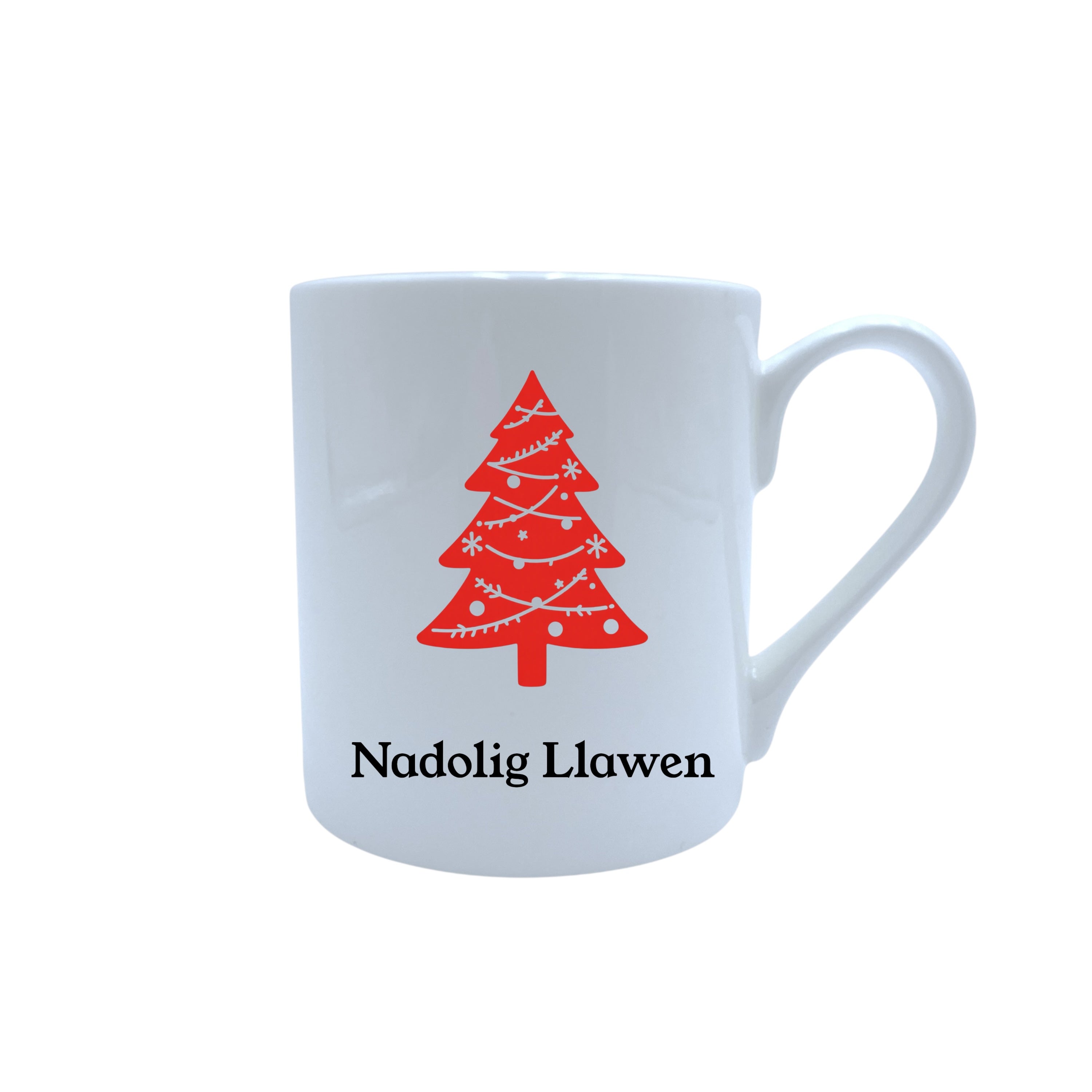 Nadolig Llawen Bone China Mug Set