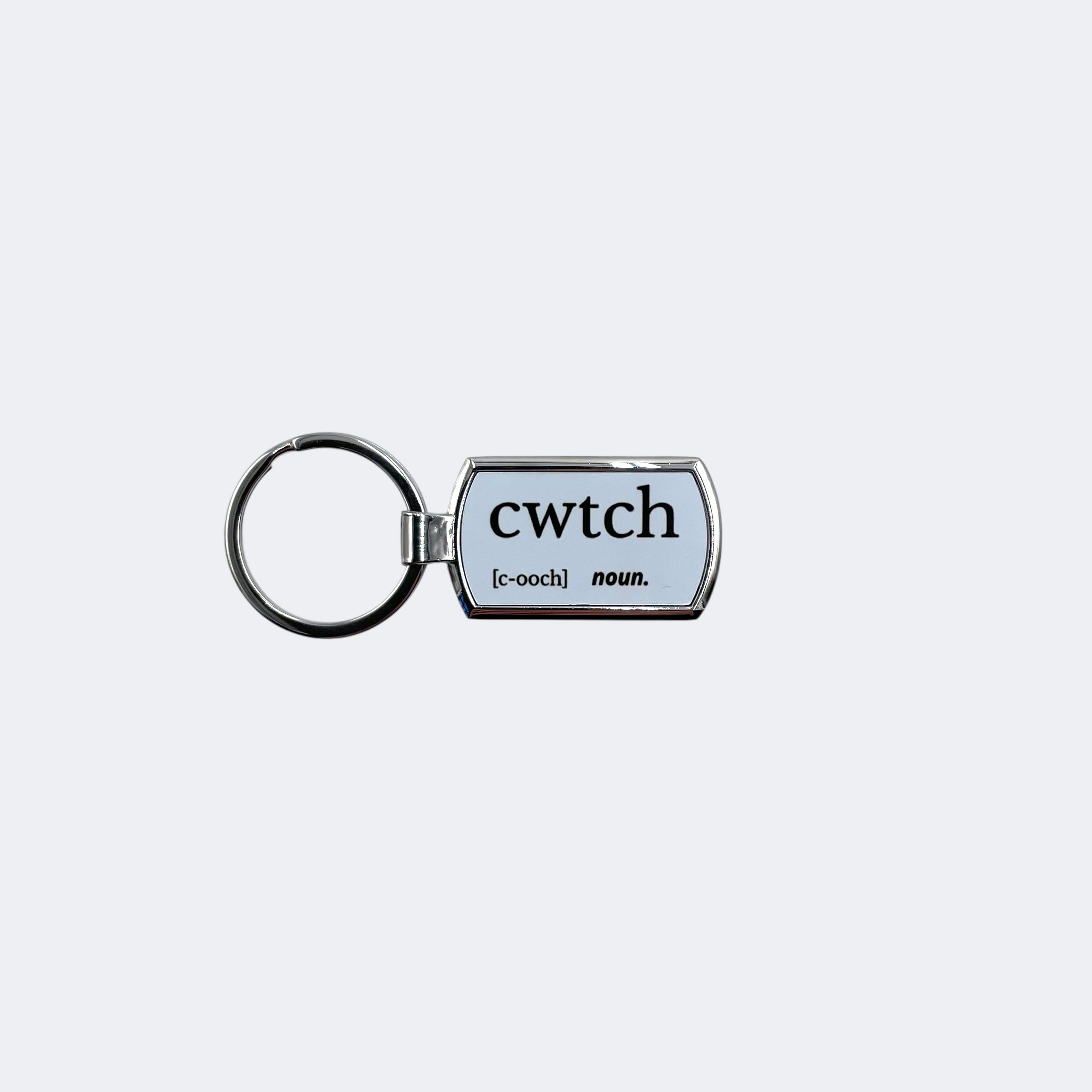 Cwtch - Noun Keyring