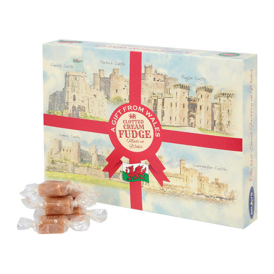 Brays Welsh Castles Gift Box Welsh Fudge