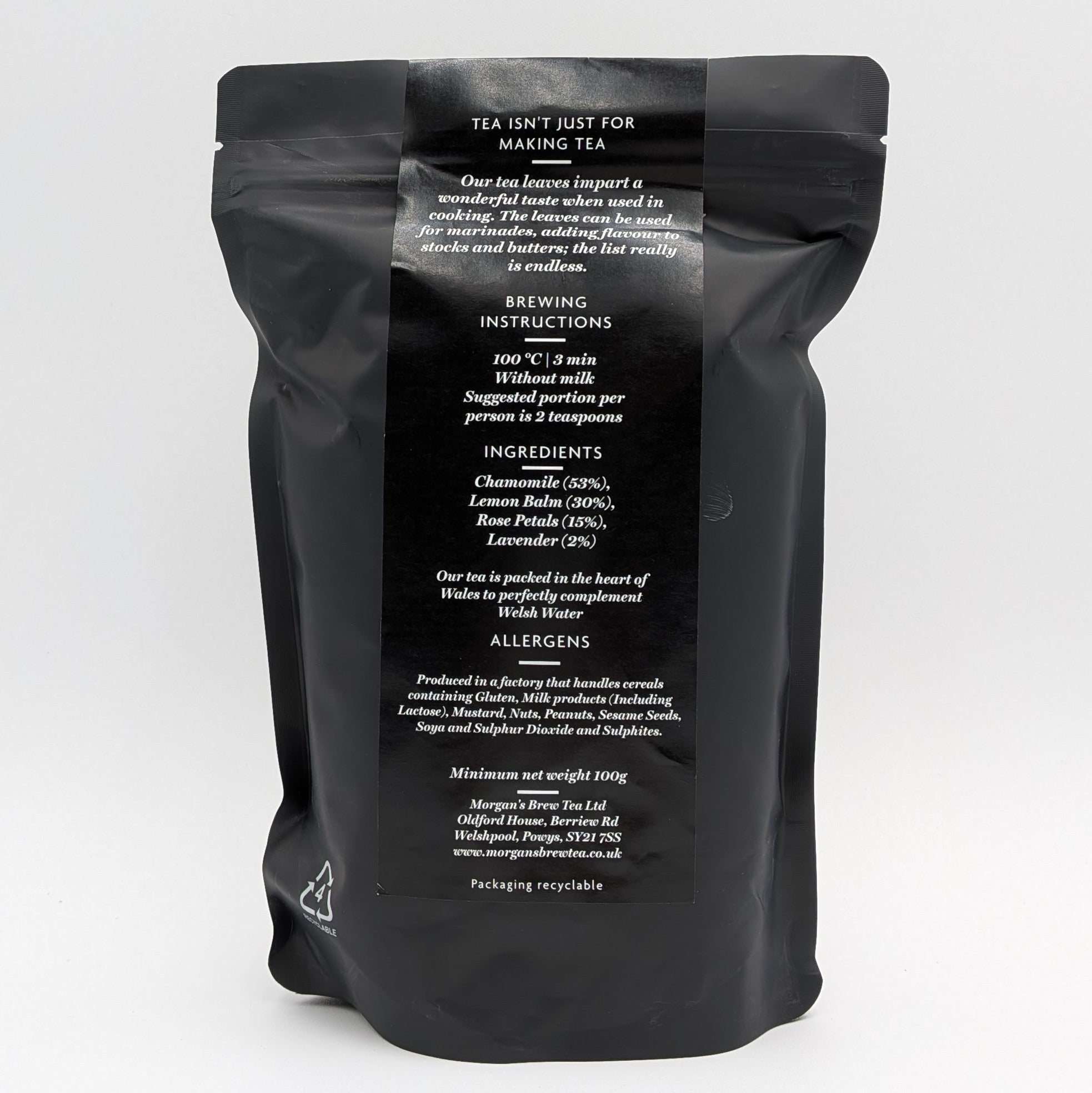 Morgan's Brew Counting Sheep Camomile Herbal Tea