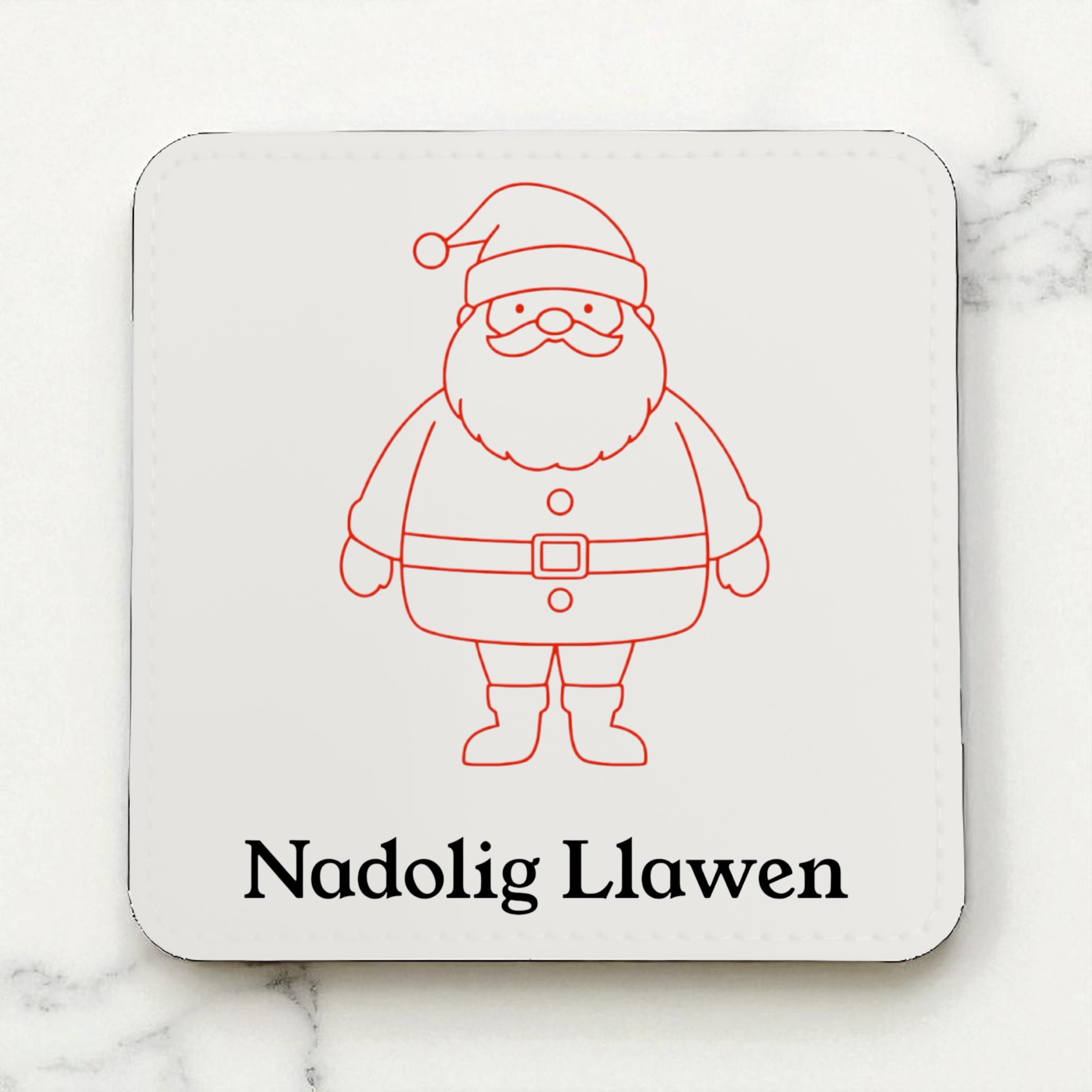 Nadolig Llawen Coaster Set
