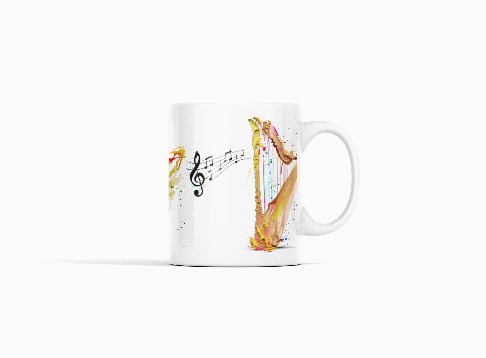 Welsh Culture - Welsh Harp Mug