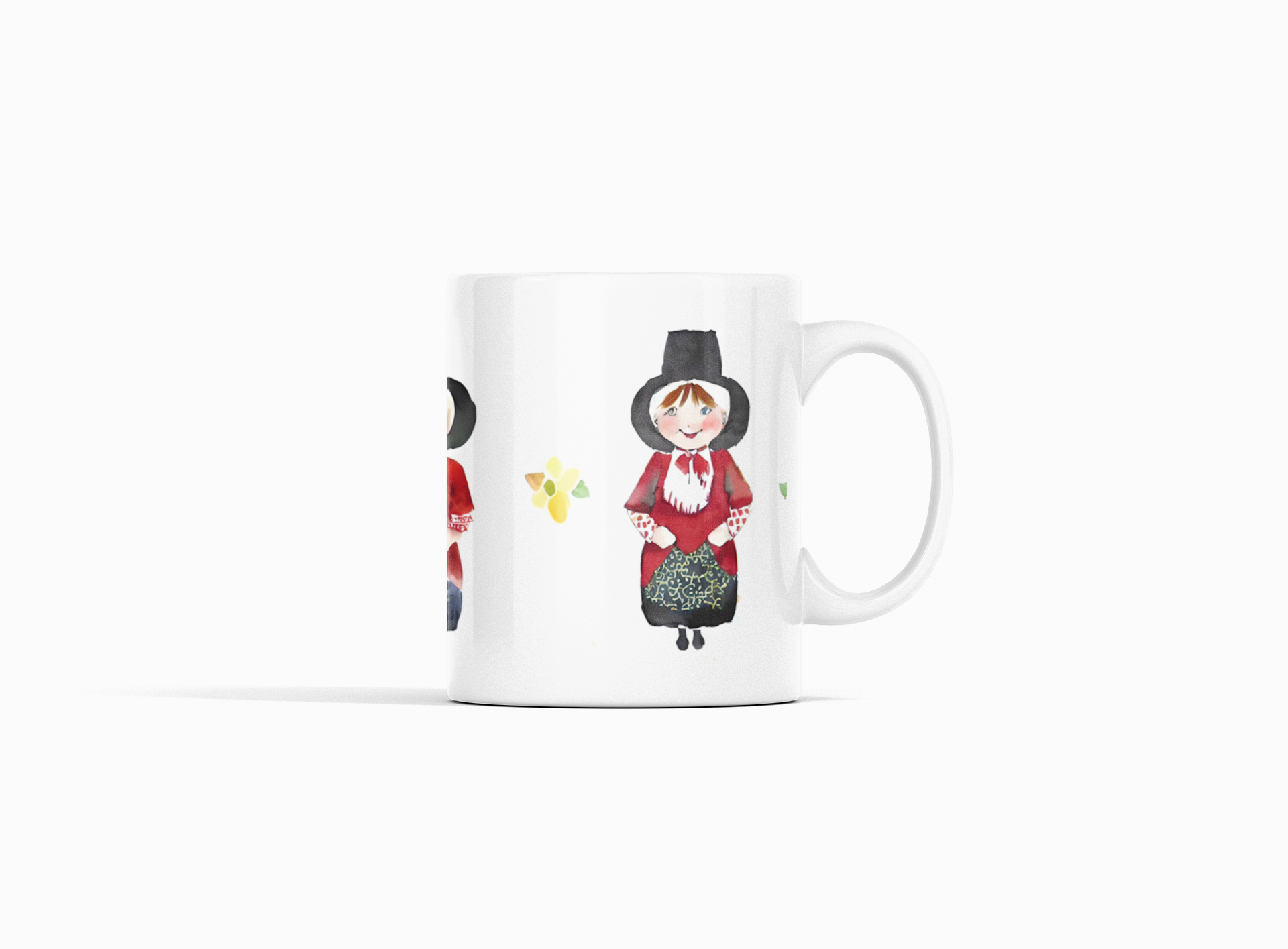 Welsh Culture - Little Welsh Lady Mug