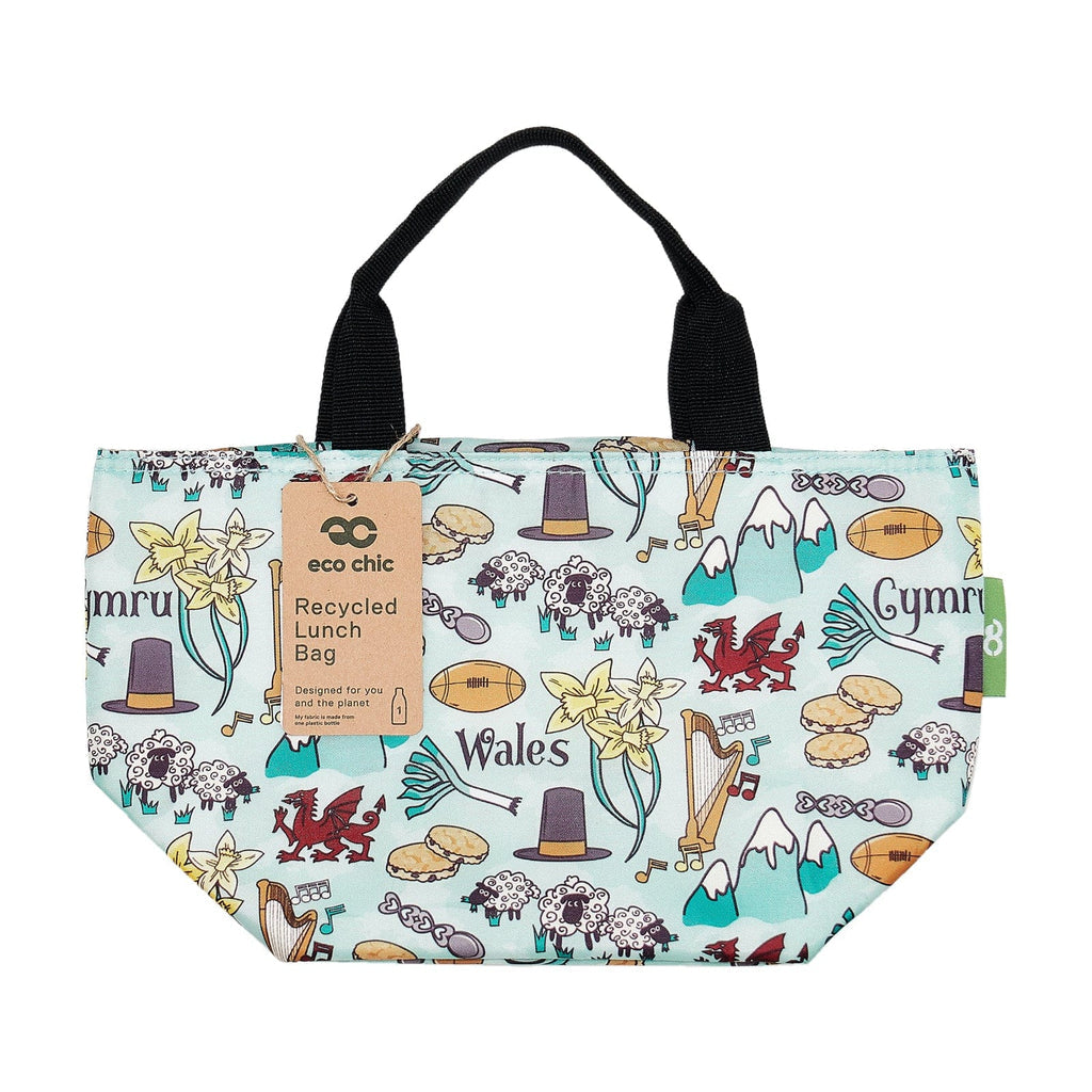 Bag Cinio Montage wedi'i Ailgylchu Eco Chic Cymru