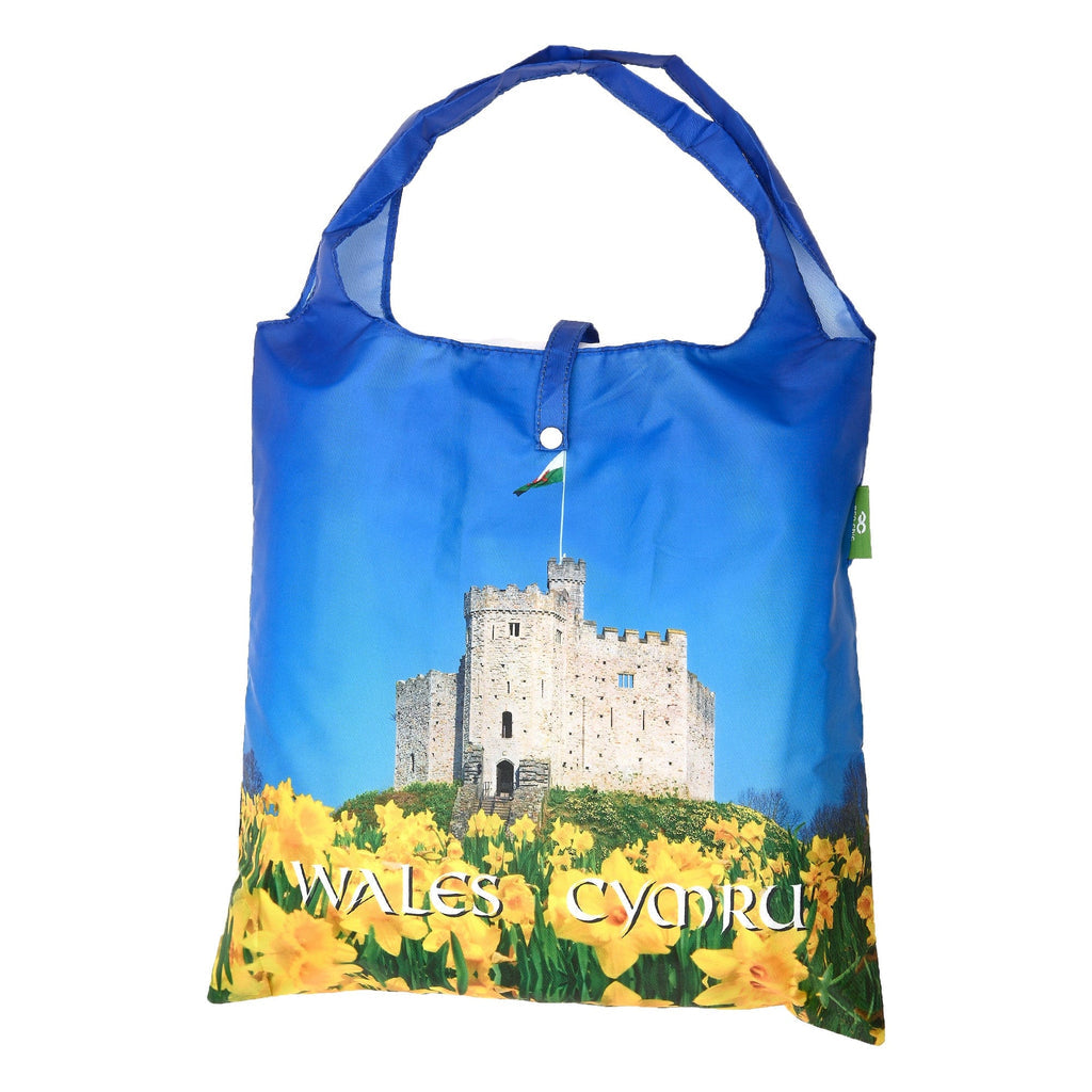 Bag Siopa Castell Caerdydd Eco Chic Cymru