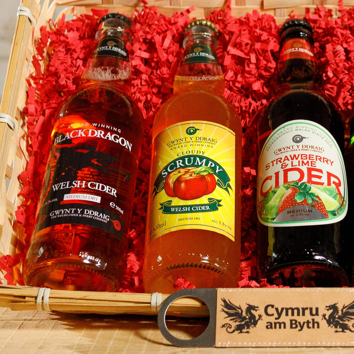 Welsh Hamper - Taste of Wales Cider Gift Hamper Food & Drink Gift Set