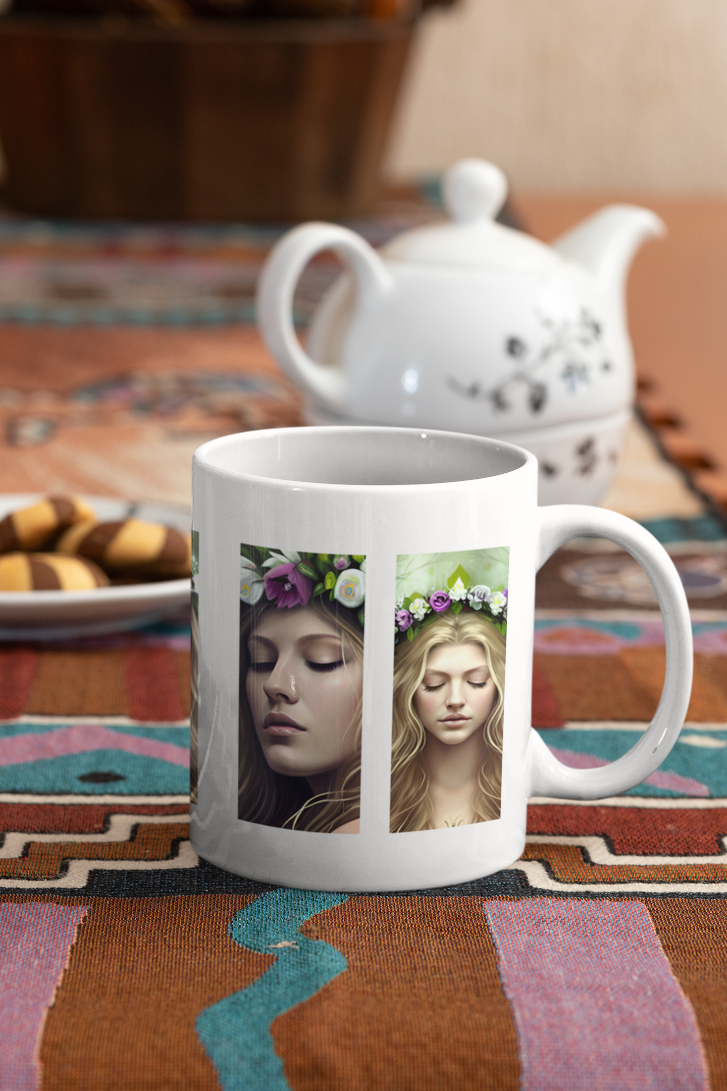 Welsh Legends - Mabinogion Blodeuwedd Mug