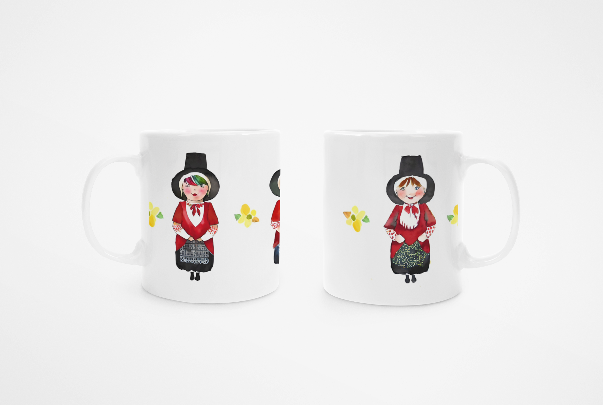 Welsh Culture - Little Welsh Lady Mug