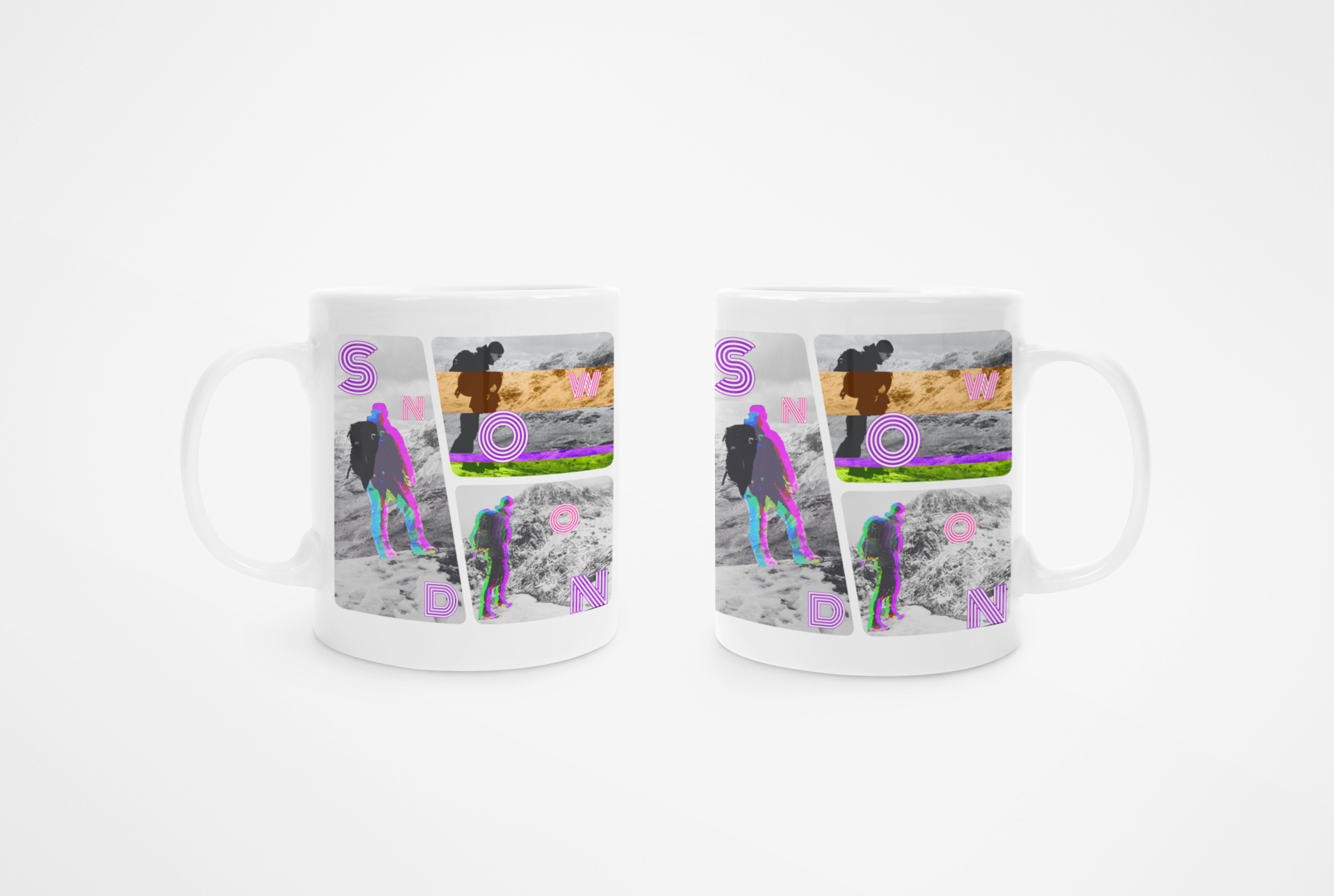 Snowdon Pop Art Mug