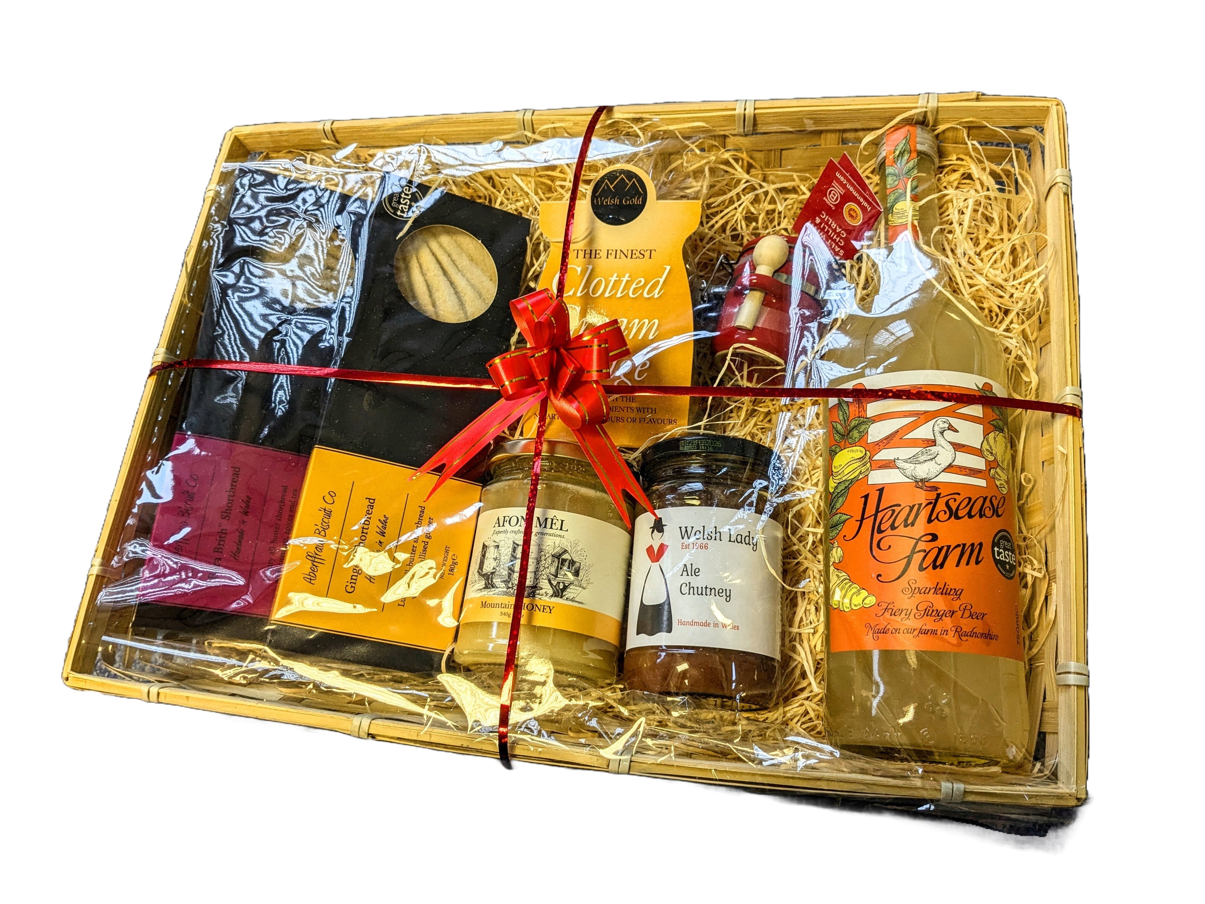 Hamper Gwerthwyr Gorau Cynnyrch Cymreig