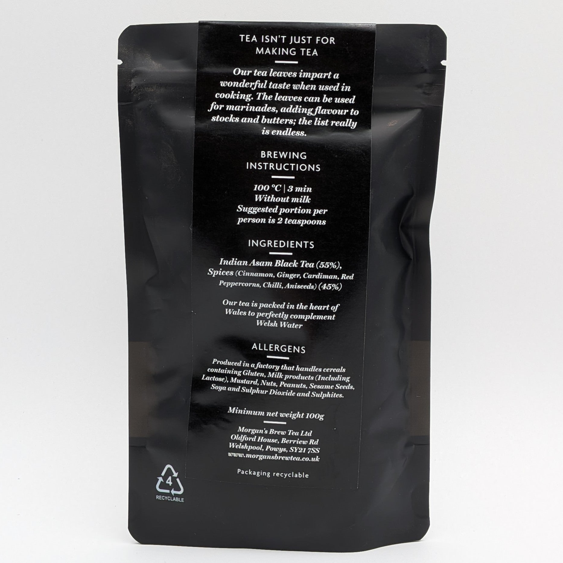 Morgan's Brew Dragon's Breath Chai Spiced Black tea