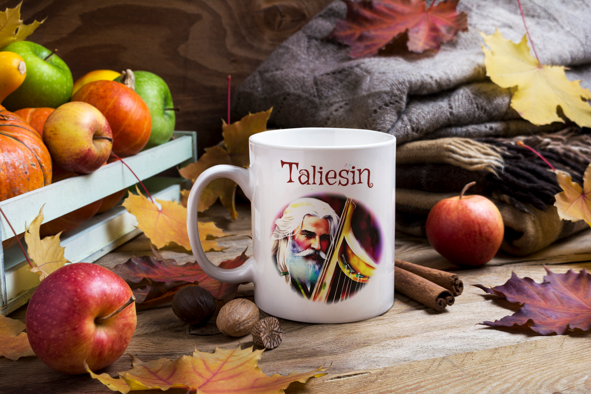 Taliesin - Water Colour Legend Mug