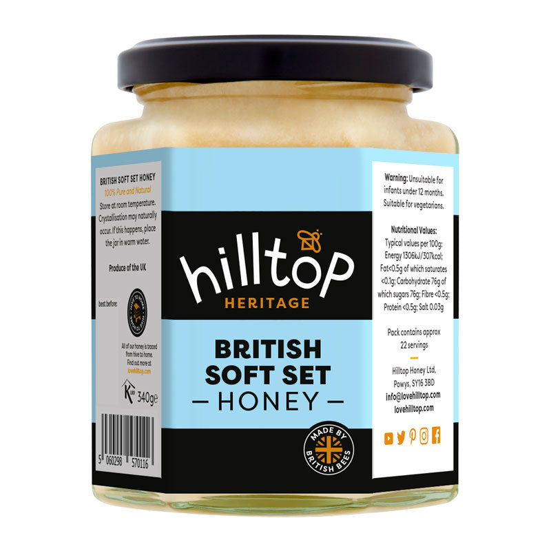 Hilltop British Soft Set Honey
