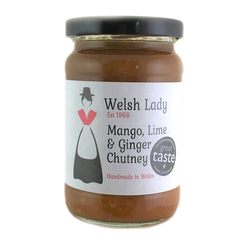 Welsh Lady Mango, Lime & Ginger Chutney