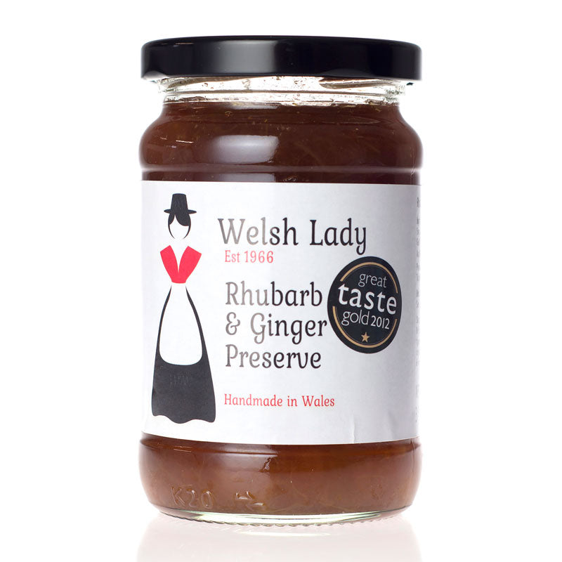 Welsh Lady Rhubarb & Ginger Preserve