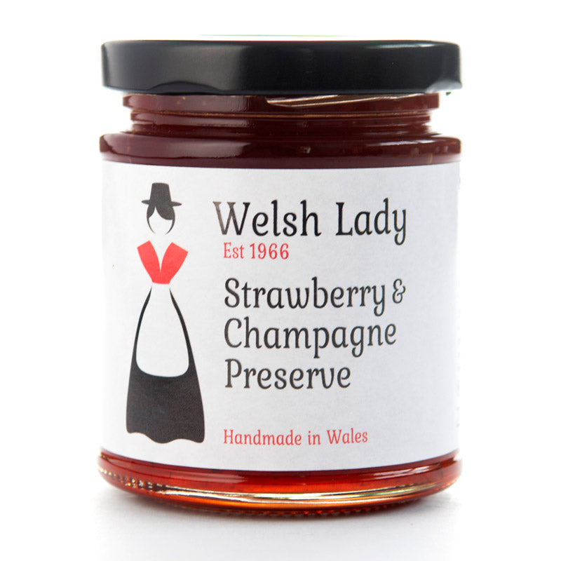 Welsh Lady Strawberry & Champagne Preserve