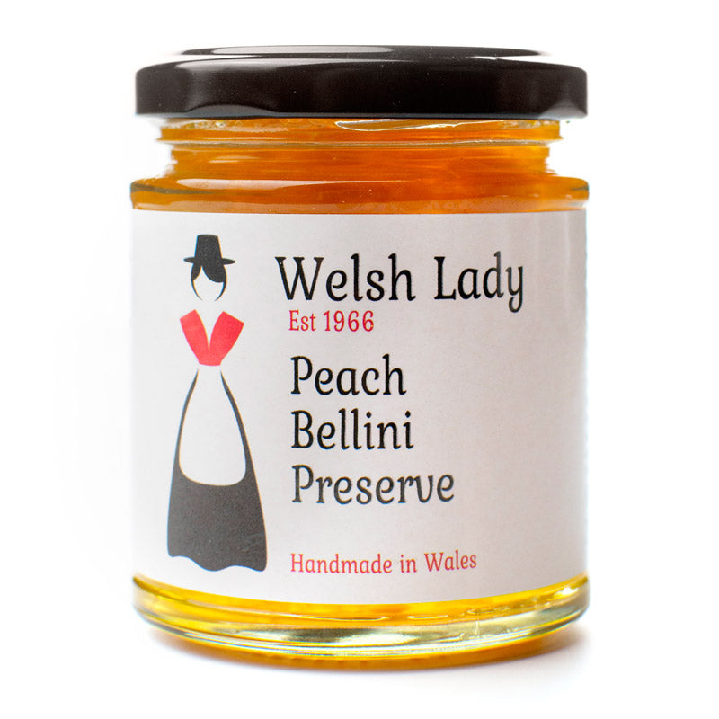 Welsh Lady Peach Bellini Preserve